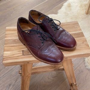Sanders for jcrew loafers brogues oxfords wingtips